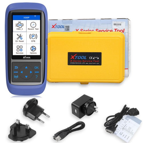 XTOOL X300P OBD2 Auto Diagnostic Tool Engine Scanner Mileage Adjustment Tool