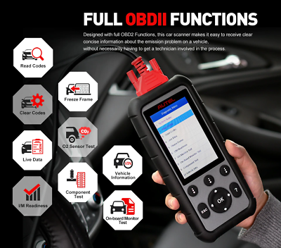 Autel MD806 Pro OBD2 Auto Diagnostic Tool Code Reader Scanner EPB DPF Engine AU