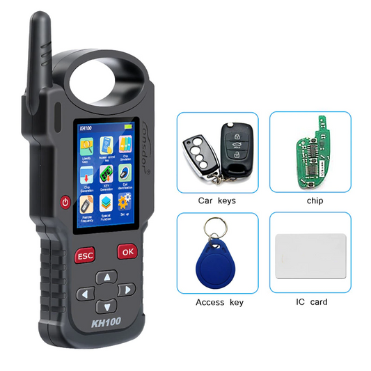 LONSDOR KH100+ Hand-Held Remote Key Programmer key/simulate/ generate chip/generate remote