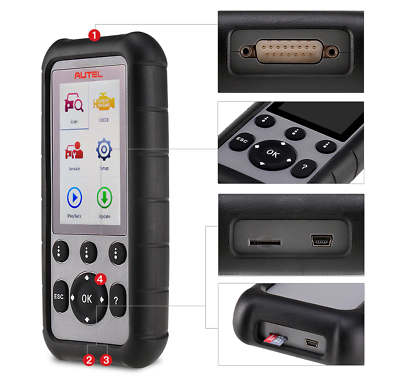 Autel MD806 Pro OBD2 Auto Diagnostic Tool Code Reader Scanner EPB DPF Engine AU