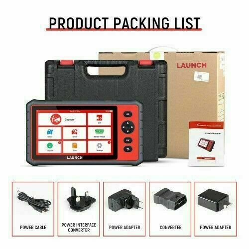 LAUNCH X431 CRP909E Full System Car Diagnostic Tool with 15 Reset Service