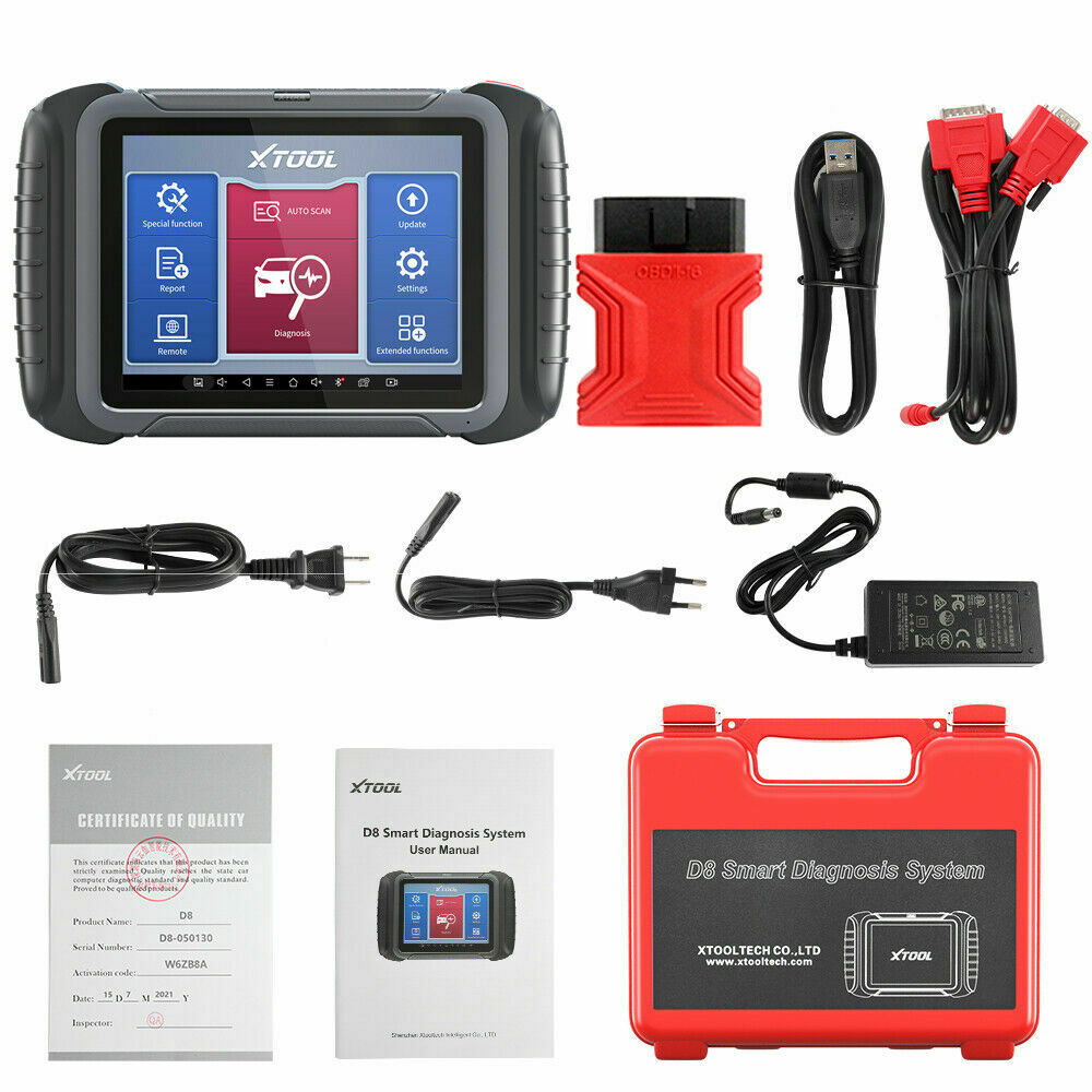 XTOOL D8 Auto OBD2 All System Diagnostic Scanner- Auto Lines Australia