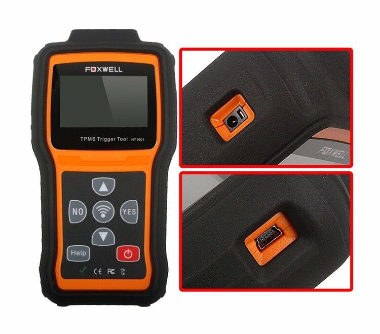 FOXWELL NT1001 TPMS Trigger Tool Sensor Decoder Tyre Pressure Diagnostic Scanner