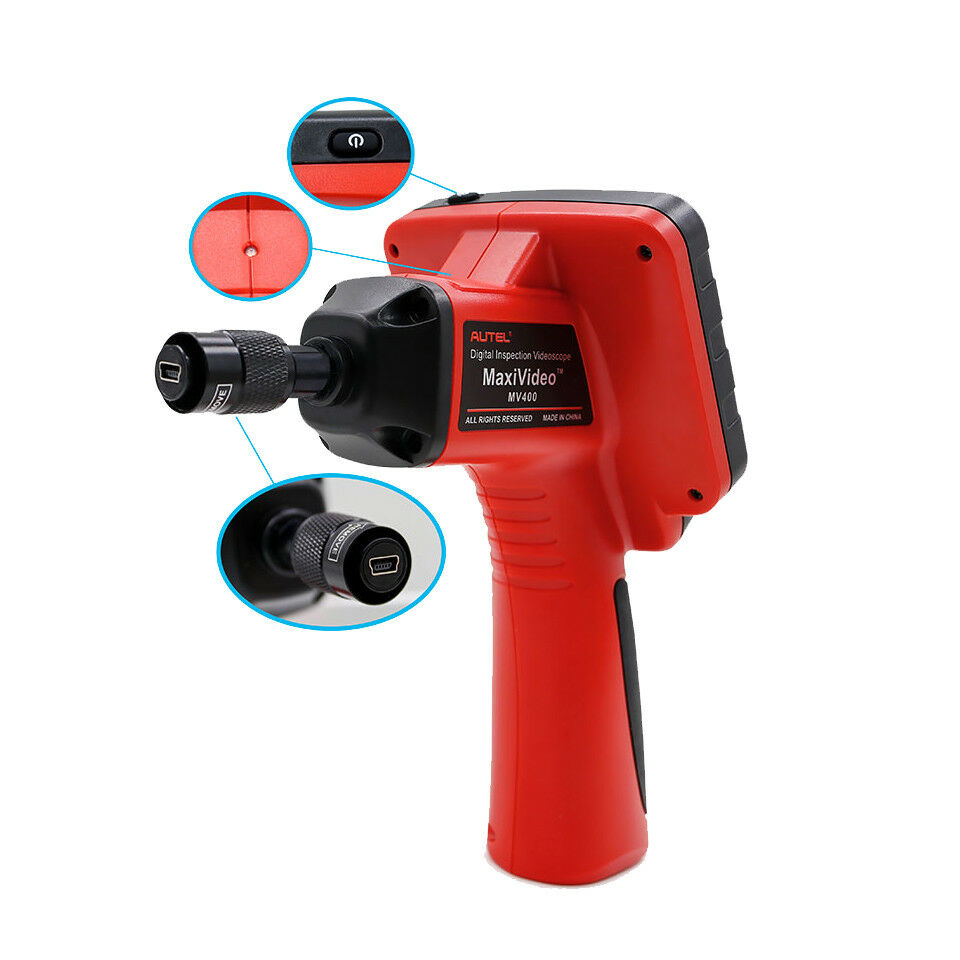 Autel MaxiVideo MV400 8.5mm Digital Inspection Image Video Camera Scope - Auto Lines Australia