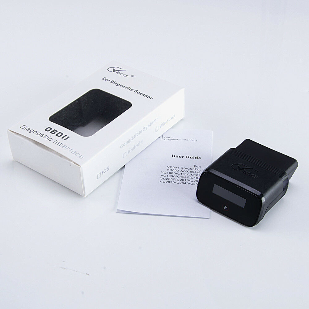 VIECAR Bluetooth 4.0 ELM327 OBD2 Diagnostic Fault Code Scan Tool iPhone ANDROID