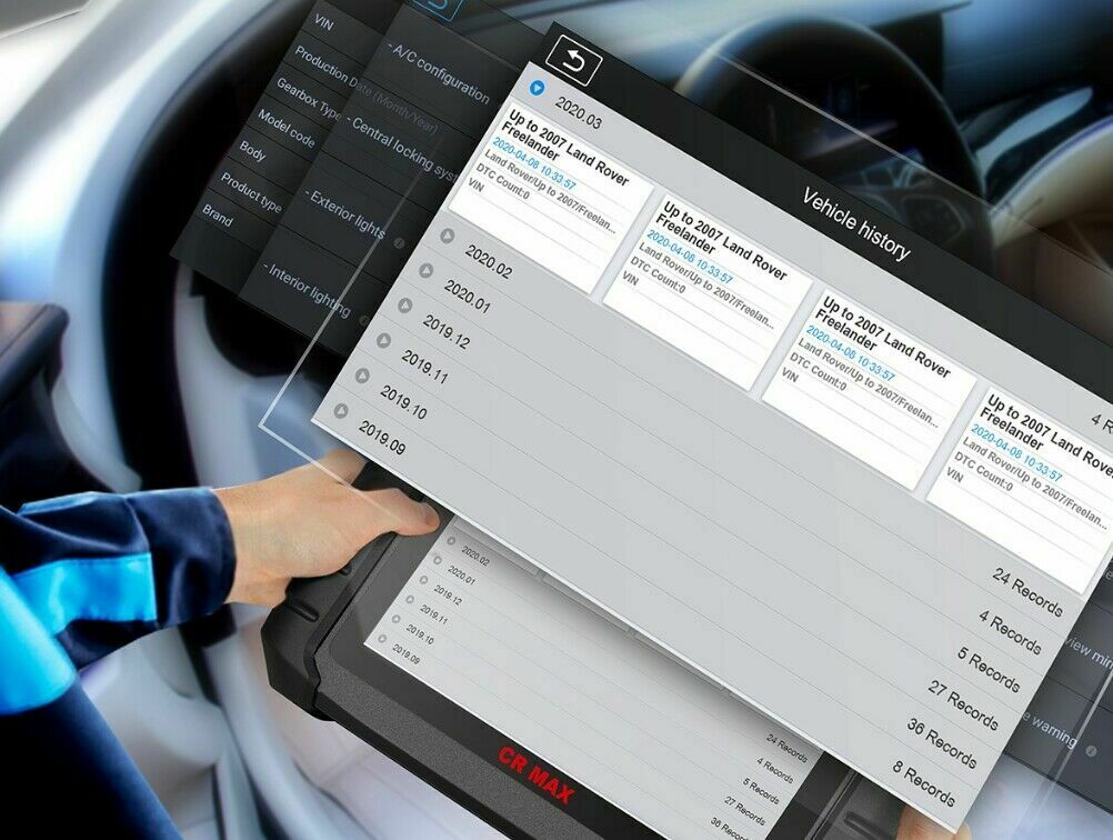 iCarsoft CR MAX - 2023 FULL System ALL Makes Diagnostic Scan Tool - Auto Lines Australia