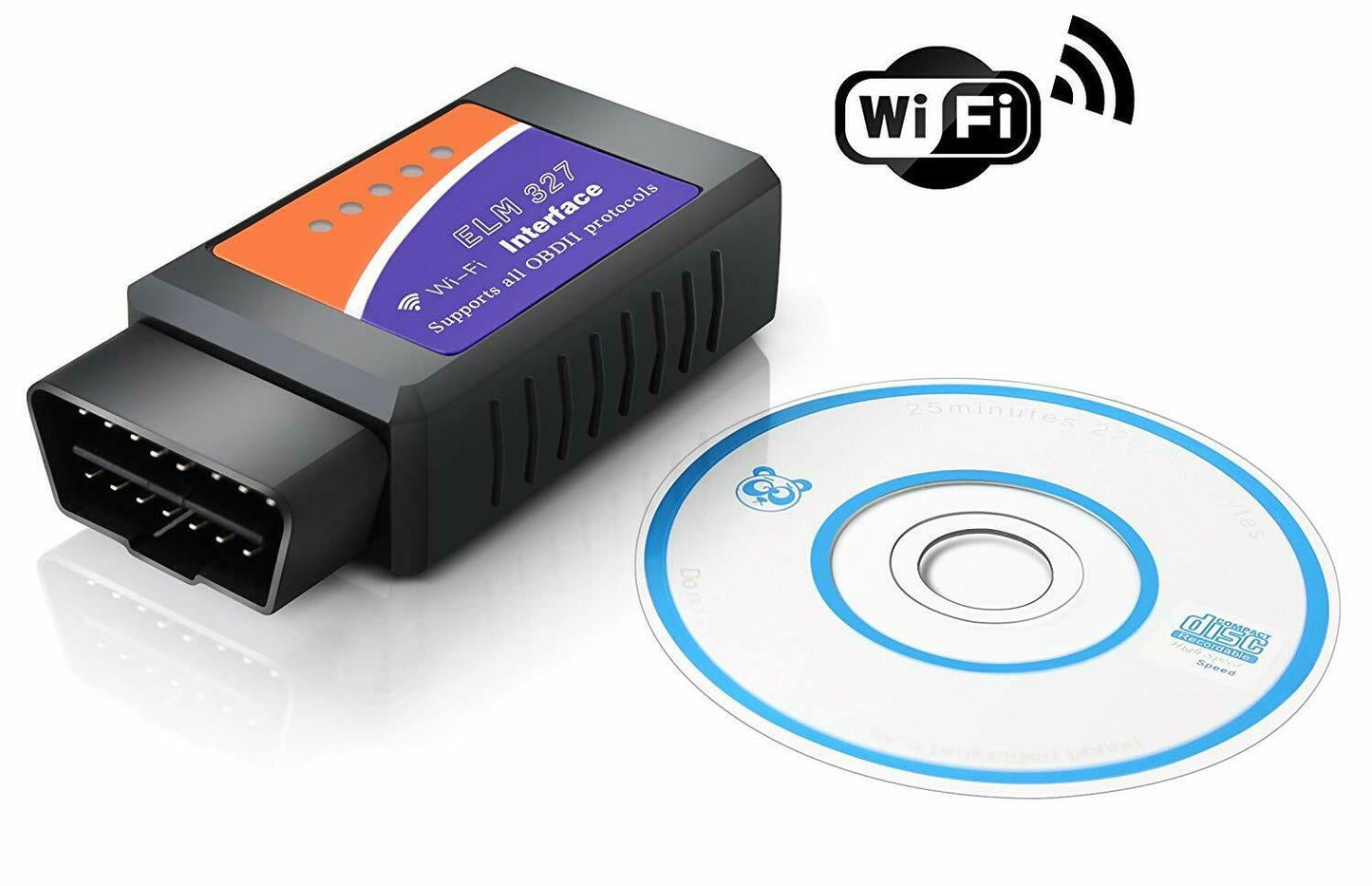 ELM327 Car WiFi OBD2 Scan Tool Engine OBD Code Reader For iPhone iPad & Android