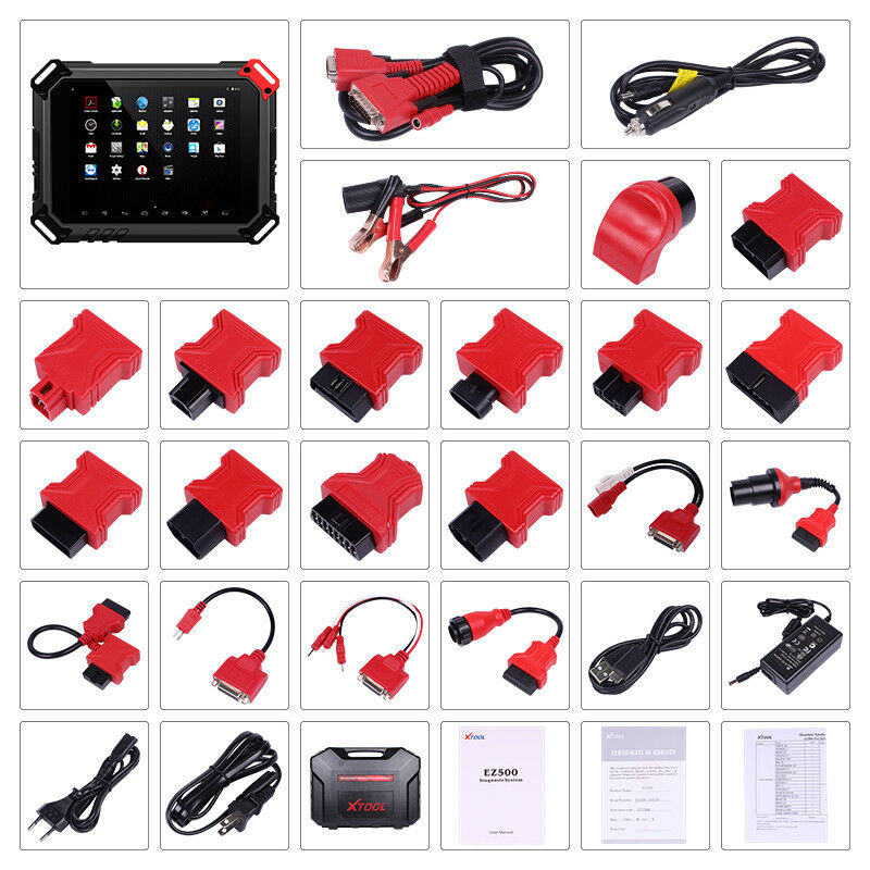 XTOOL EZ500 OBD2 Full-System Fault Diagnostic Scan Auto Code Reader Tool