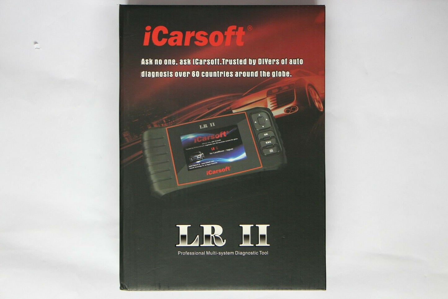 iCarsoft LR II Fits Land Rover & Jaguar OBD2 Diagnostic Code Reset Scanner Tool