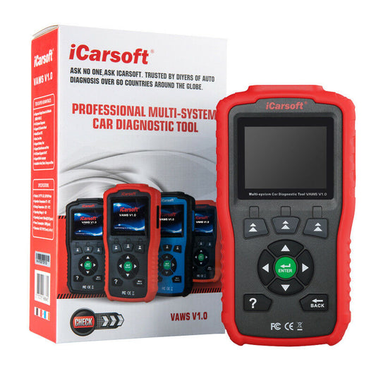 iCarsoft VAWS V1.0 Fits Audi / VW OBD2 Diagnostic Fault Code Reset Scanner Tool