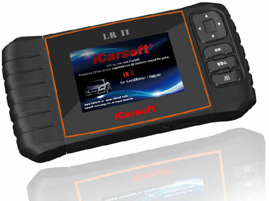 iCarsoft LR II Fits Land Rover & Jaguar OBD2 Diagnostic Code Reset Scanner Tool