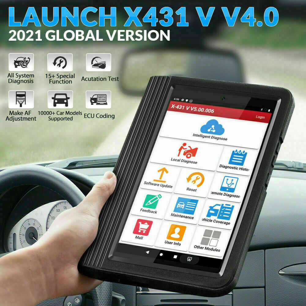 LAUNCH X431 PAD3 OBD2 Scanner Bidirectional Diagnostic Tool ECU Key Coding