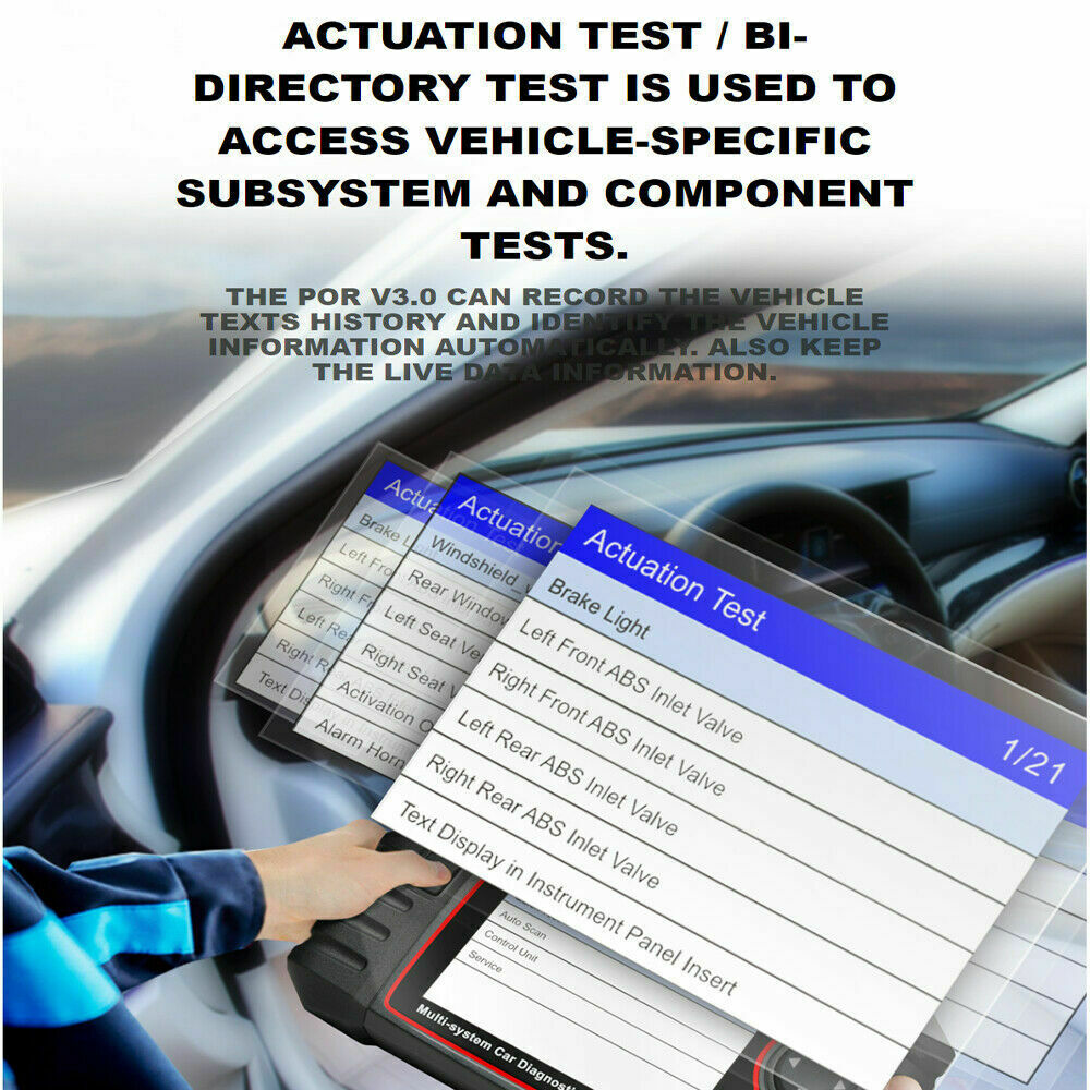 Genuine iCarsoft POR V3.0 Fault Diagnostic Tool Scanner For Porsche / Cayenne