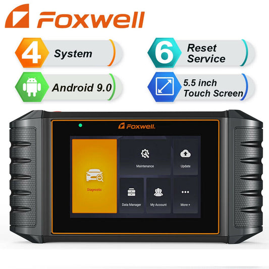 FOXWELL NT716 OBD2 Car Scan Tools ABS Bleeding Oil SAS EPB TPMS Reset