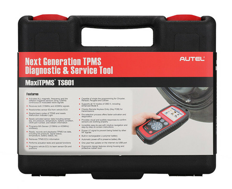 Autel MaxiTPMS TS601 TPMS Diagnostic & Service Scan Tool Tyre Sensor Pressure