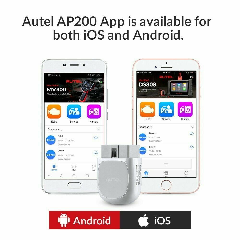 Autel AP200 Bluetooth OBD2 Diagnostic Scan Tool - Car's OBD2 USA