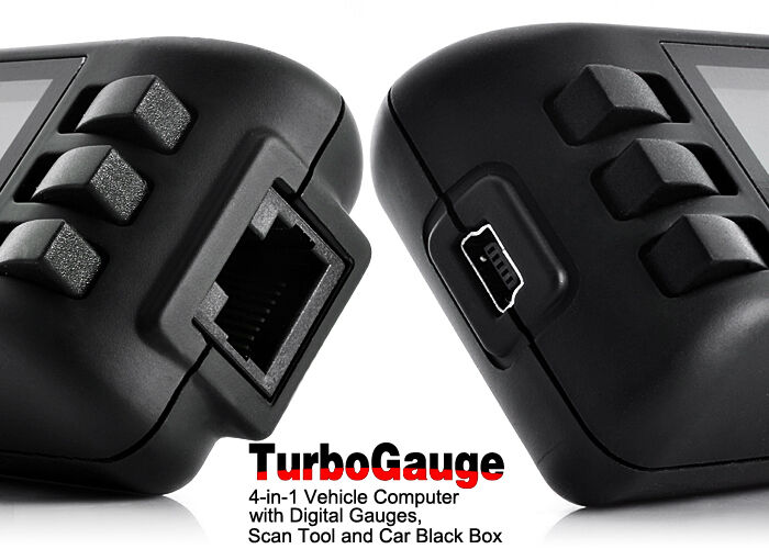 TurboGauge IV ScanGauge 2 OBD2 Auto Scan Tool Digital Gauge Car Trip Computer