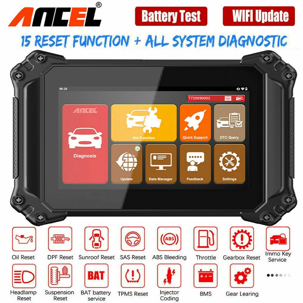 Ancel V6 OBD2 Scanner Car Code Reader Full System - Auto Lines Australia