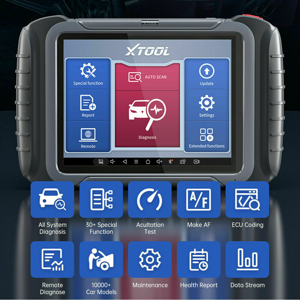 XTOOL D8 Auto OBD2 All System Diagnostic Scanner- Auto Lines Australia