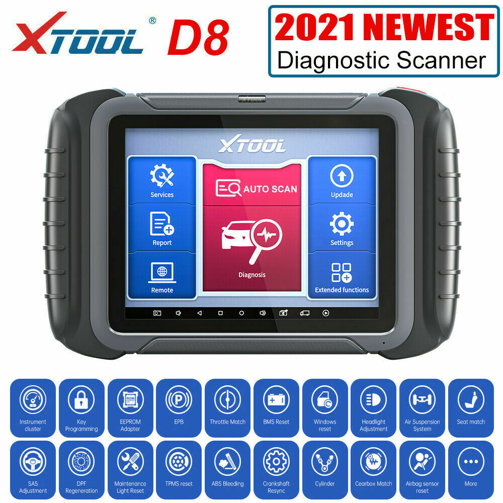 XTOOL D8 Auto OBD2 All System Diagnostic Scanner- Auto Lines Australia