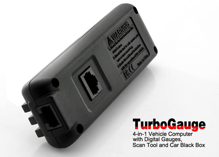 TurboGauge IV ScanGauge 2 OBD2 Auto Scan Tool Digital Gauge Car Trip Computer