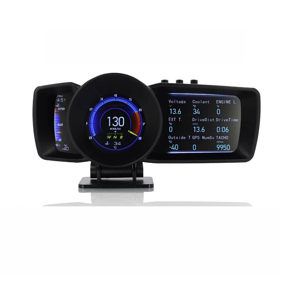 Vjoy Hawk 3.0 Car HUD Multi-Function Dashboard Head Up Display Smart Speedometer