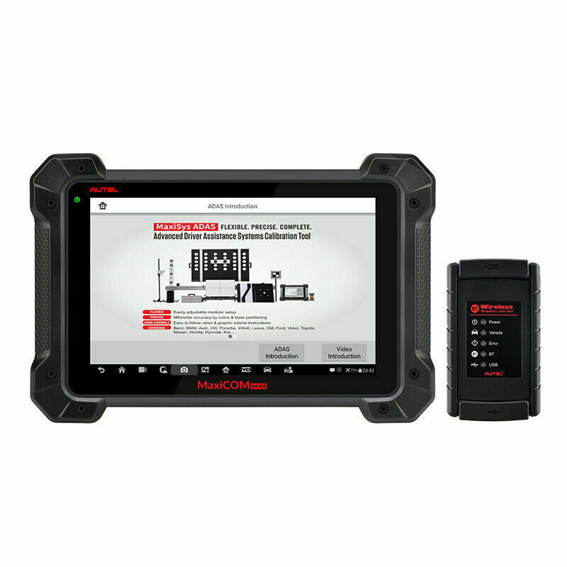 Autel MaxiCom MK908 Bluetooth Diagnostic ALL System ECU Coding Auto Scanner Tool - Auto Lines Australia