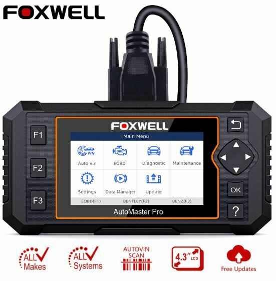 Foxwell NT624 Elite OBD2 EOBD Automotive Scanner Full System Diagnostic Oil EPB - Auto Lines Australia