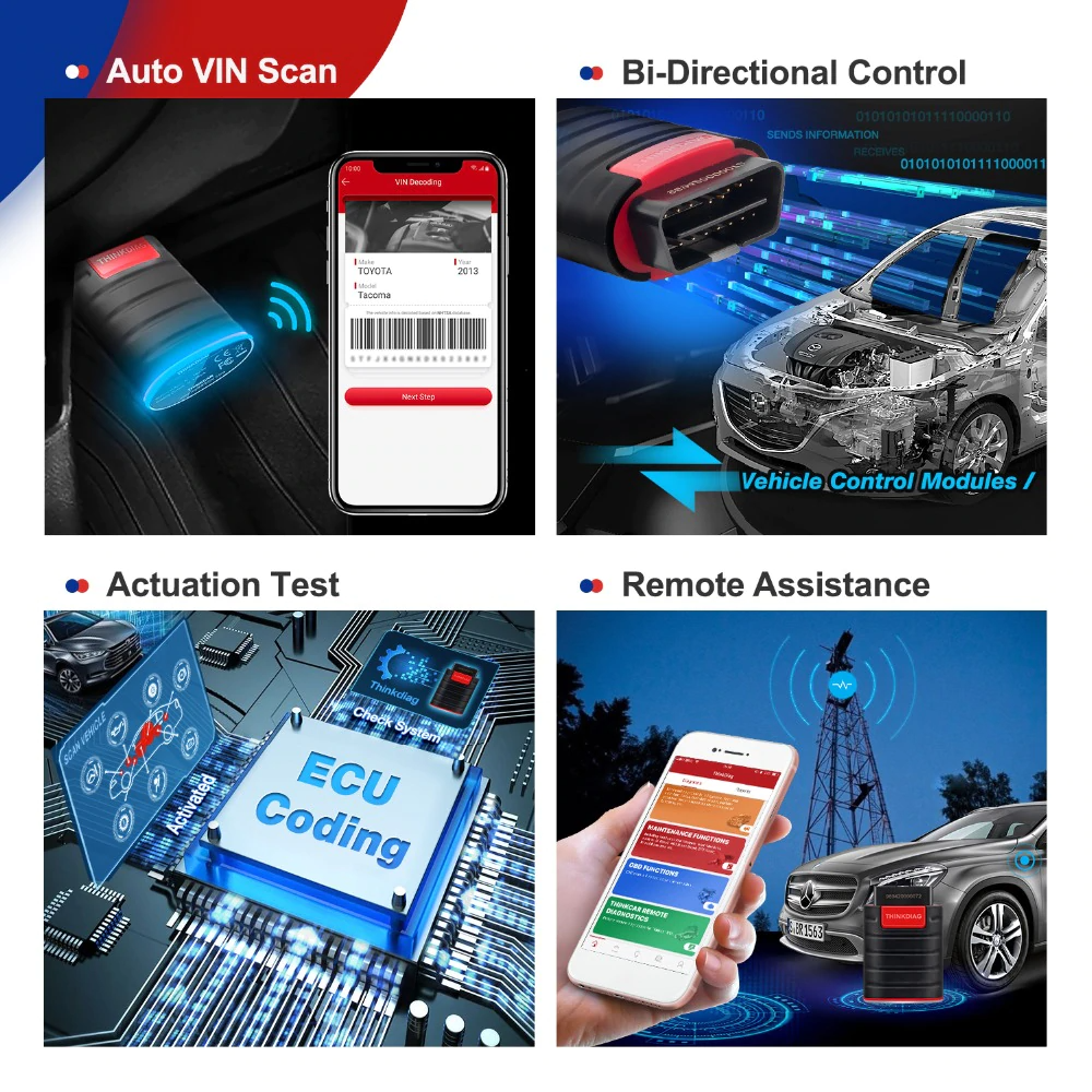 LAUNCH ThinkDiag X431 Full System OBD2 Diagnostic Scan Reset Tool - Auto Lines Australia