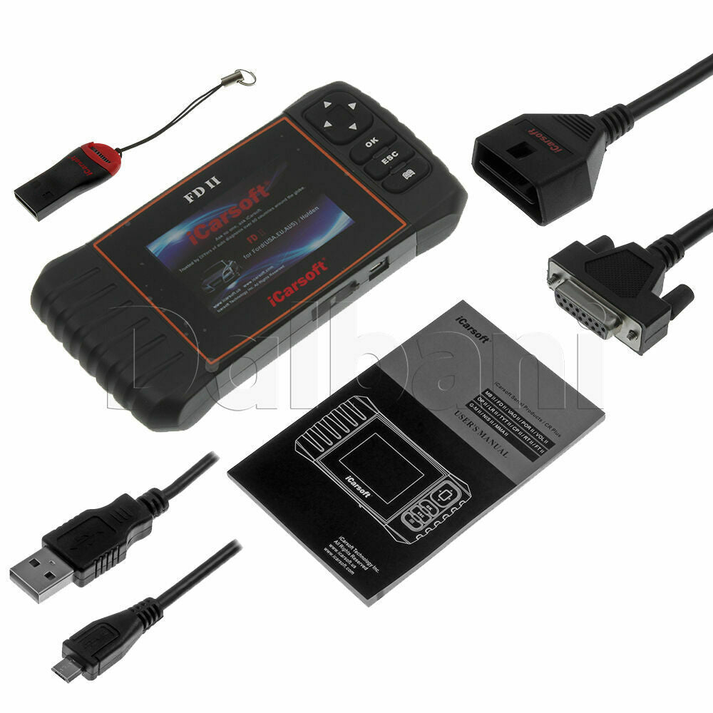 FD II Brand New iCarsoft Car Diagnostic Code Scanner For Ford Holden OBD II