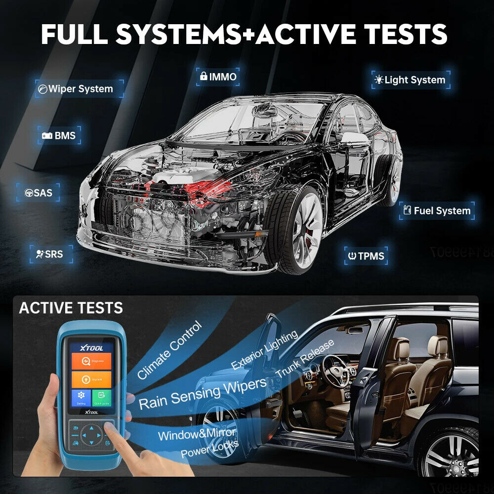 XTOOL PS701Pro Professional Diagnostic Tool for Japanese car with Active test