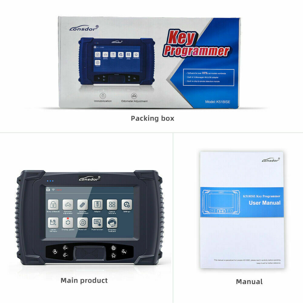 Lonsdor K518S Scanner IMMO Programmer Coding Anti-theft Diagnostic FEM/EDC - Auto Lines Australia