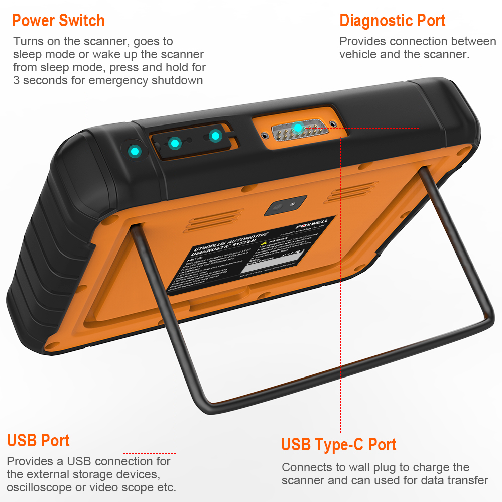 FOXWELL GT60 Automotive OBD2 Diagnostic Scan Tool