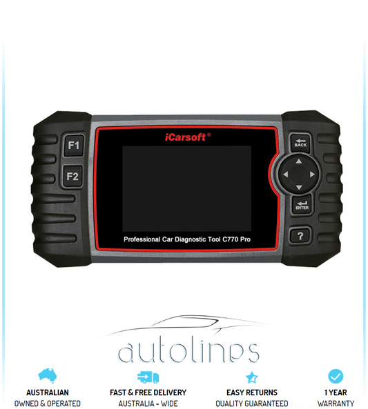 iCarsoft C770 Pro Multi-Systems Diagnostic Scan Tool for Multi-Brand Vehicles - Auto Lines Australia