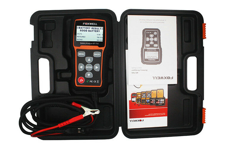 Foxwell BT705 Car Battery Load Tester & Charging System Analyzer 100-2000 CCA AU