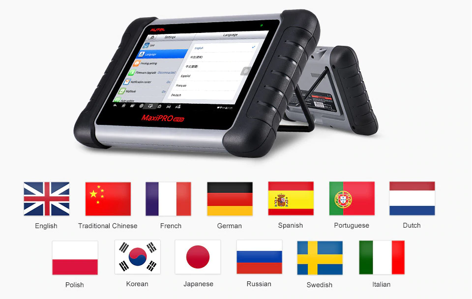 AUTEL MP808 Bi-Directional OE-level OBD2/OBDII Diagnostic ECU Scanner Tool DS808 - Auto Lines Australia