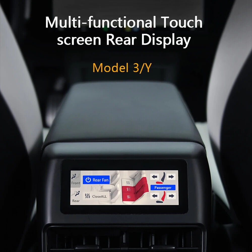 New Premier Rear Display for Tesla 7.2 / 7 inches Multimedia Player