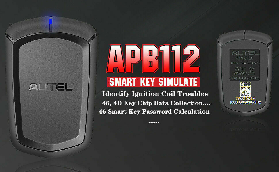 Autel APB112 Smart Key Simulator for IM508+XP400 IM608 & MX808IM+XP400&IM608 PRO - Auto Lines Australia