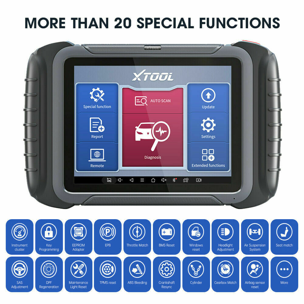 XTOOL D8 Auto OBD2 All System Diagnostic Scanner- Auto Lines Australia