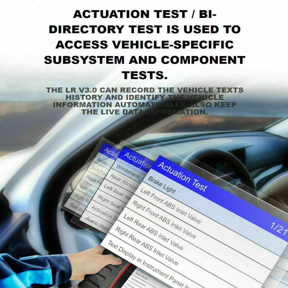 iCarsoft LR V3.0 For RANGE ROVER LANDROVER JAGUAR OBD2 Diagnostic Tool Scanner - Auto Lines Australia