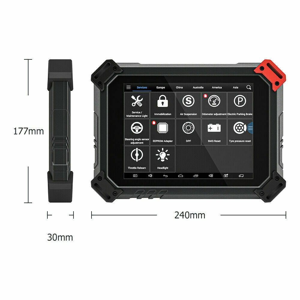 XTOOL PS80 OBD2 Full System Diagnostic tool EEPROM Adapter ECU Coding for Benz