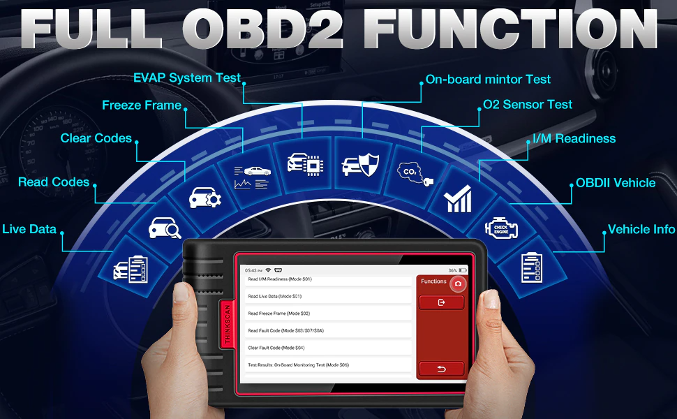 Thinkcar Thinktool Max OBD2 Scanner Professional Full System OBD Diagnostic Tool