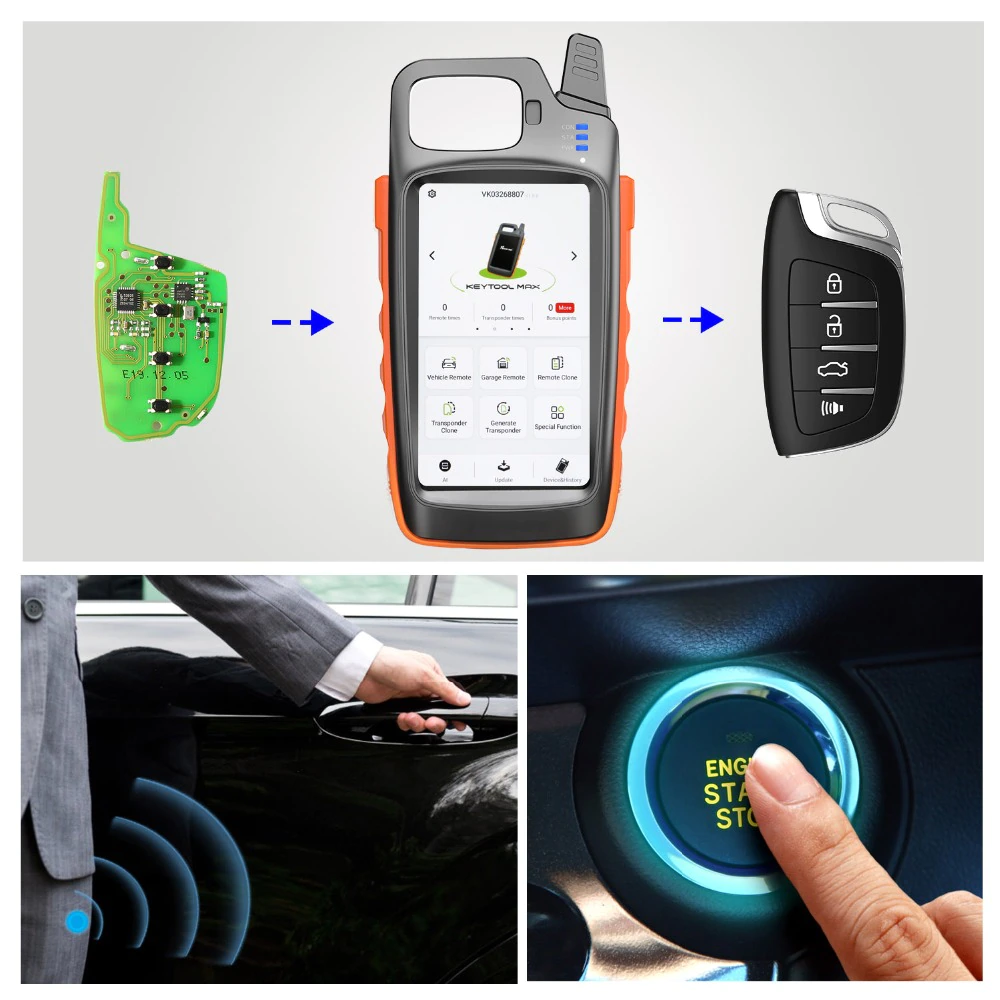 XHORSE VVDI Key Tool Max Smart Key IMMO Chip Transponder Programmer Remote Diagnostic Tool - Auto Lines Australia