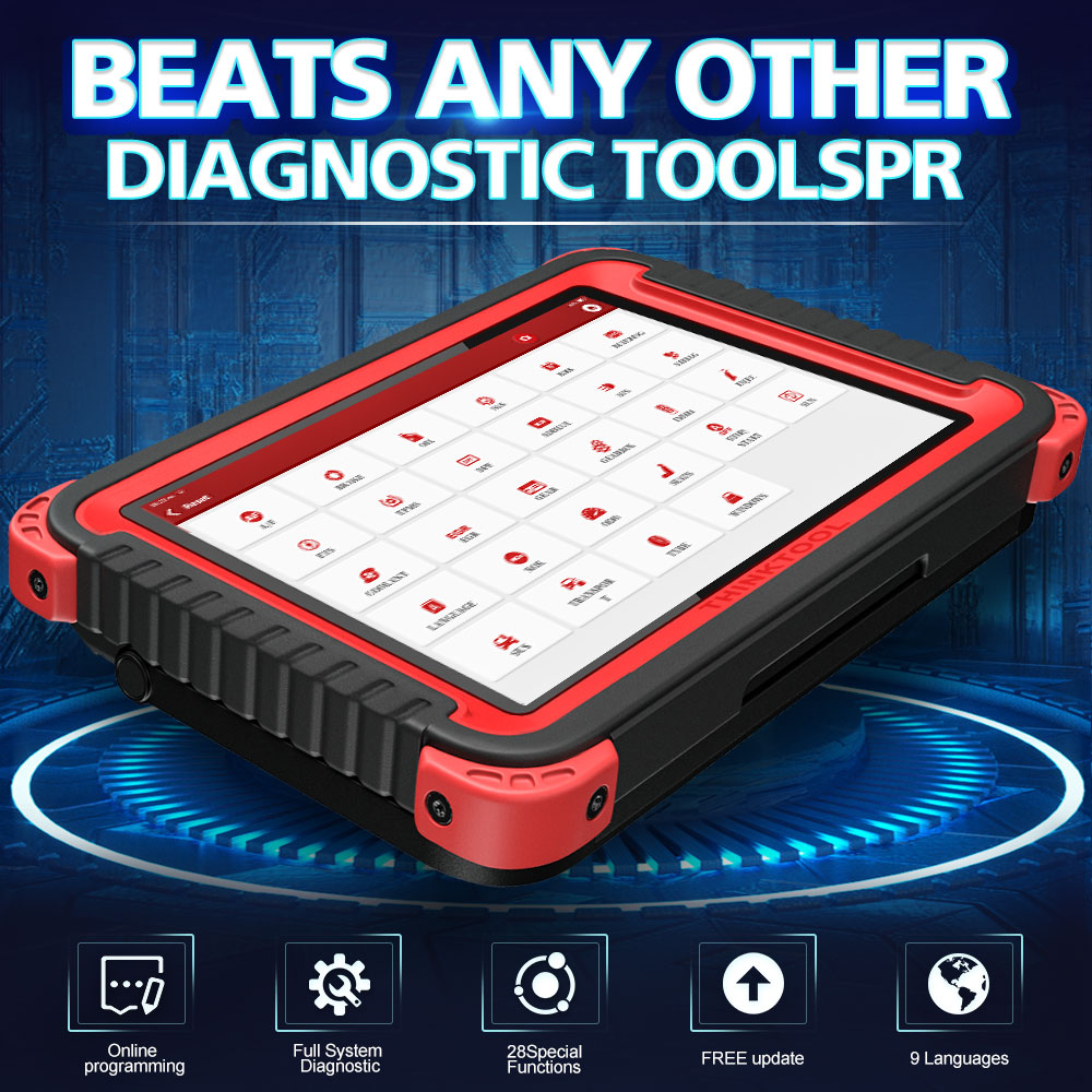 Thinkcar Thinktool Pros OBD2 Professional Full System Diagnostic Scanner Code Reader