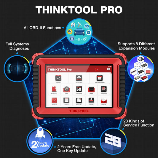 Thinkcar Thinktool Pro XKA01 OBD2 Professional Full System Diagnostic tool Scanner Code Reader - Auto Lines Australia