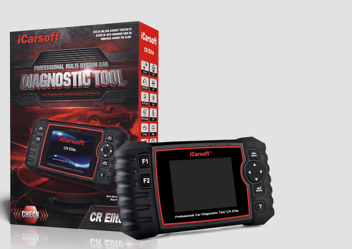 ICARSOFT CR Elite Professional Multi-brand Multi-system Car Diagnostic Tools - Parts City Australia