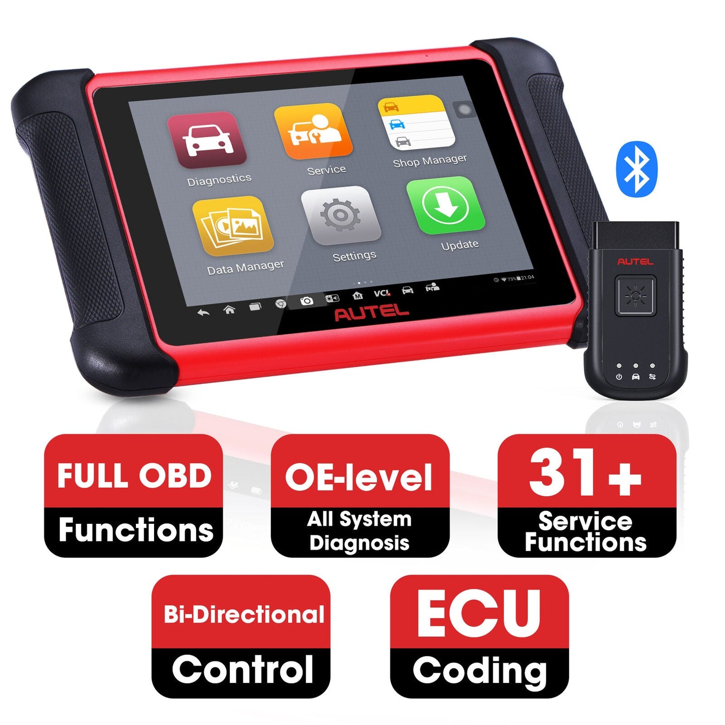 Autel MaxiCOM MK906BT OBD2 Diagnostic Scanner - Auto Lines Australia