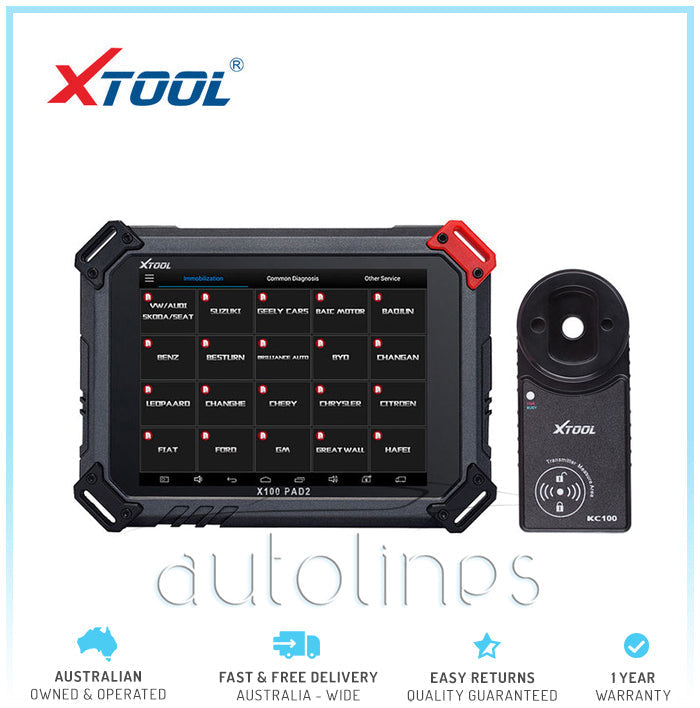 XTOOL X100 PAD2 PRO OBD2 IMMO Diagnostic Key Scanner Code Reader Scan Tool